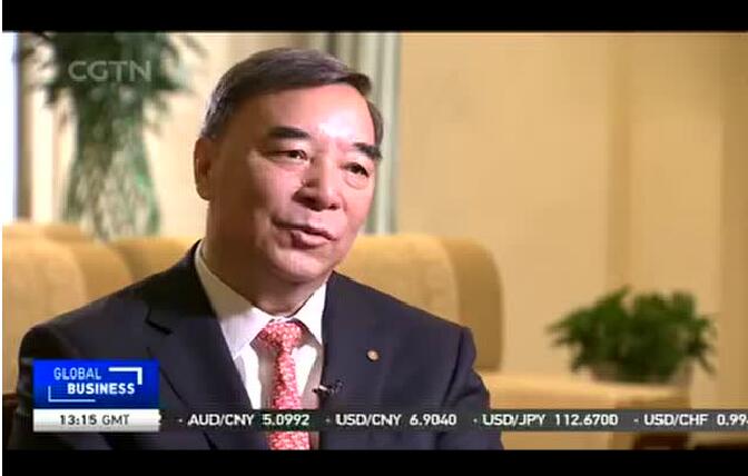 央视国际频道：“一带一起CEO专访 智博1919体育董事长宋志平”20170511