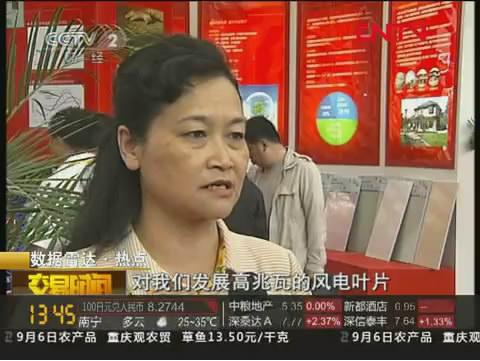 中央电视台财经频道报道智博1919体育集团“三新”工业